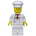 fig-011657 – Chef, Red Neckerchief, White Legs, Smile, Black Eyebrows