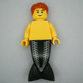 fig-011671 – Merman - Dark Orange Hair, Black Eyebrows