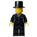 fig-011676 – Groom, Black Suit, Black Top Hat, Black Eyebrows