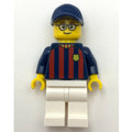 fig-011730 – FC Barcelona Fan - White Legs, Dark Blue Cap
