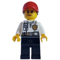 fig-011739 – Fire Fighter - White Torso, Black Legs, Red Cap