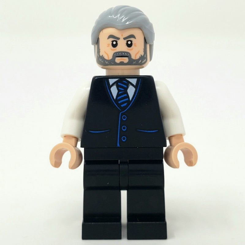 fig-011882 – Alfred Pennyworth, Light Bluish Gray Hair and Beard