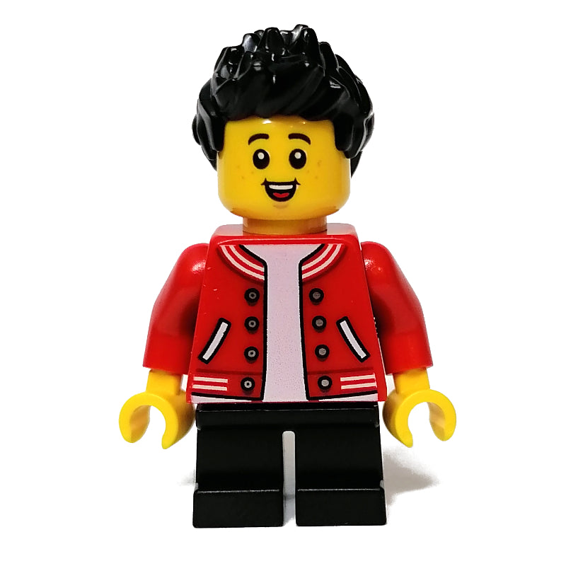 fig-011904 – Kid - Red Torso, Black Legs, Black Hair