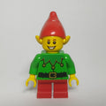fig-011915 – Elf - Bright Green Torso, Red Legs, Red Hat