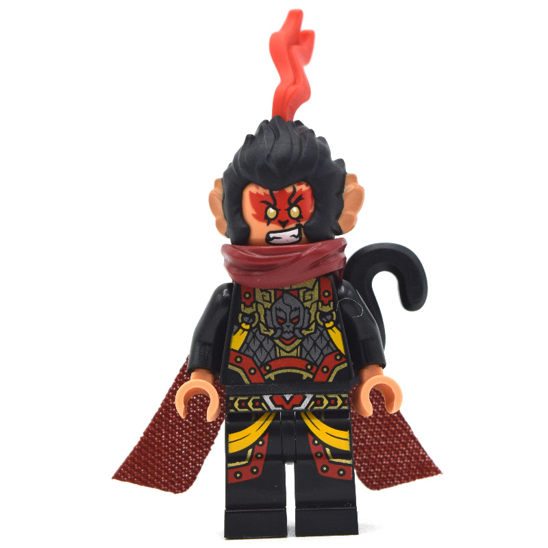 fig-011933 – Evil Macaque, Dark Red Cape, Bent Tail