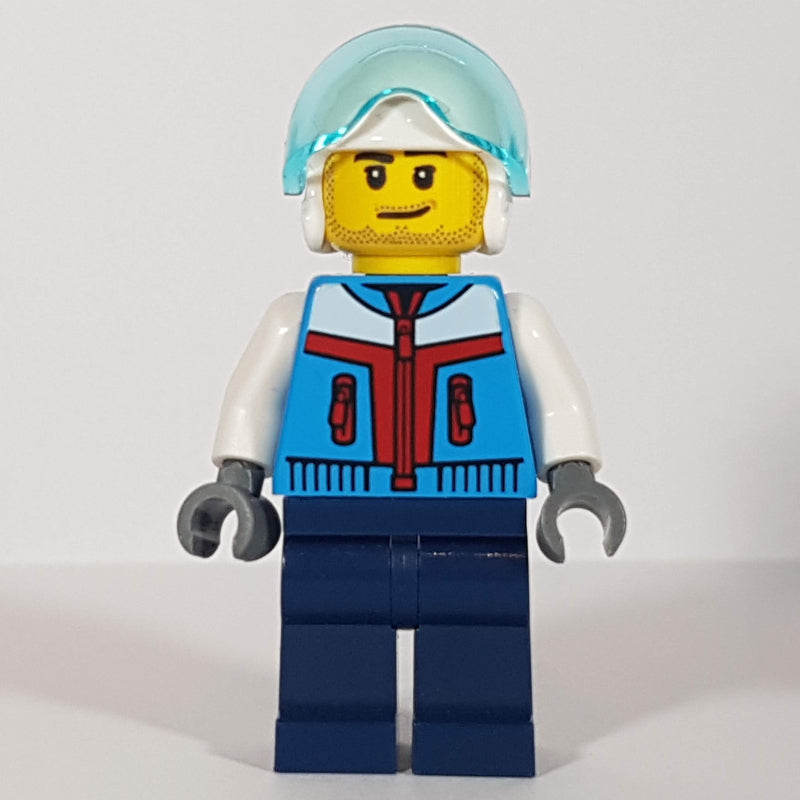 fig-012006 – Pilot, Dark Azure Jacket, Dark Blue Legs, White Helmet