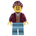 fig-012009 – Man, Dark Red Jacket, Sand Blue Legs