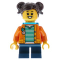 fig-012012 – Madison - Orange Jacket, Dark Azure Backpack