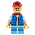 fig-012013 – Billy McCloud - Blue Jacket, Red Cap and Backpack