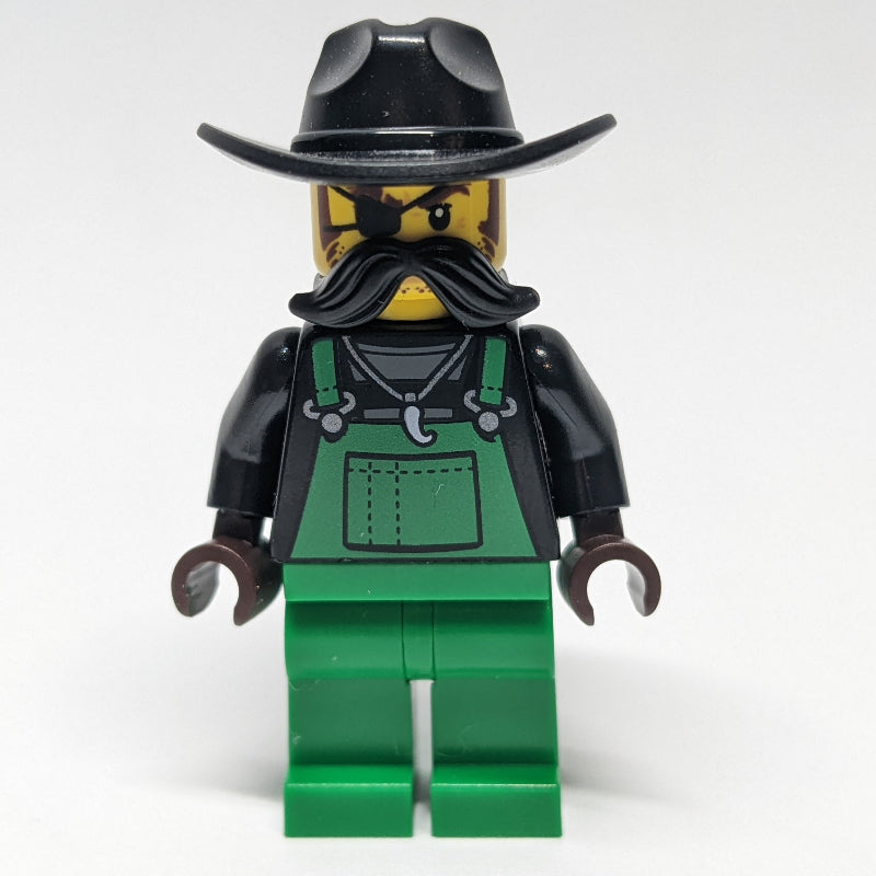 fig-012022 – Criminal, Snake Rattler, Green Overalls