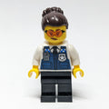 fig-012024 – Gracie Goodhart, Dark Blue Police Vest, Dark Brown Hair