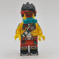 fig-012066 – Monkie Kid, Bright Light Orange Jacket, Breathing Apparatus
