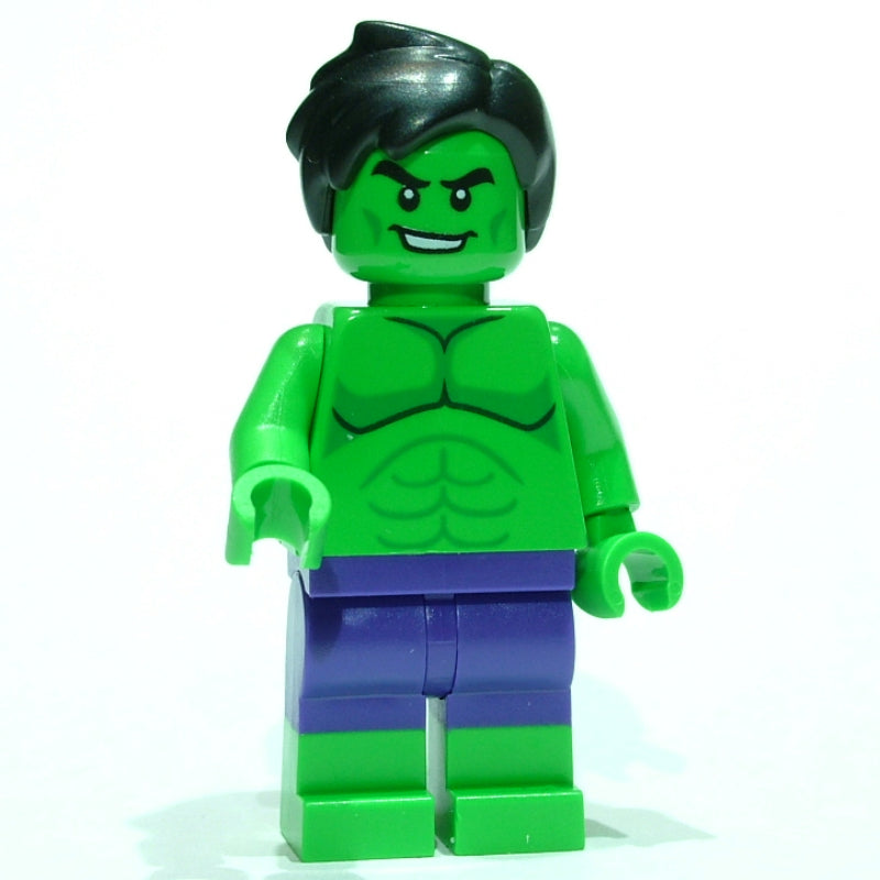 fig-012102 – Hulk, Dark Purple Pants, Dual Molded Legs, Smirk