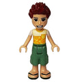 fig-012130 – Daniel - White/Yellow Shirt, Sand Green Pants