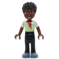 fig-012143 – Trevor - White Shirt, Black Pants, Black Hair