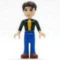 fig-012144 – Joshua - Dark Green Shirt, Blue Pants, Dark Brown Hair