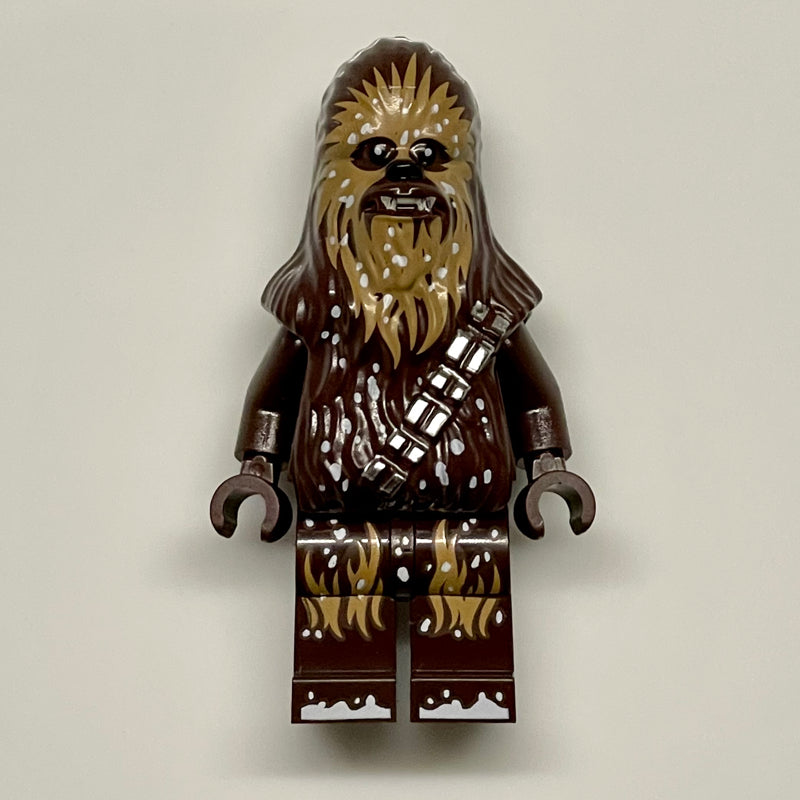 fig-012154 – Chewbacca - Dark Brown Torso with Medium Nougat, Snow Print