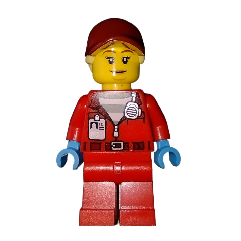 fig-012159 – Criminal, Big Betty, Red Prison Uniform
