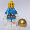 fig-012178 – Astronaut, Female, White Suit, Gold Visor, Open Mouth