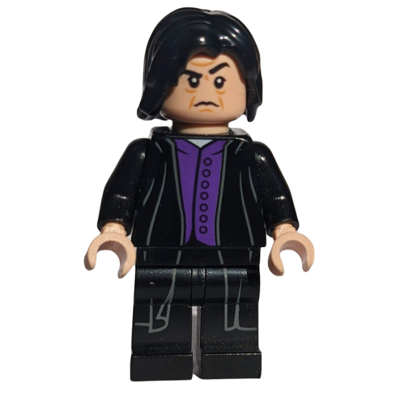 fig-012280 – Professor Severus Snape, Long Robes over Dark Purple Vest (No Shirt Tails Print)