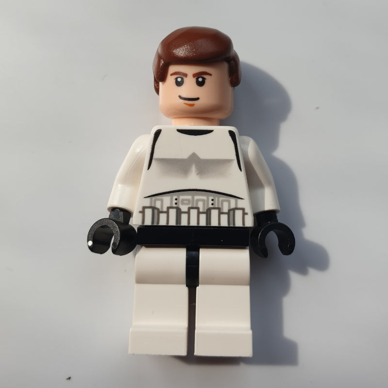 fig-012291 – Han Solo, Stormtrooper Disguise, Black Eyes - 3626c Head
