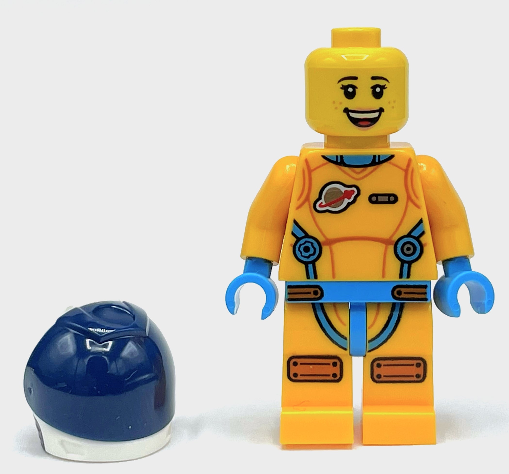 fig-012321 – Rivera, Bright Light Orange Spacesuit, Dark Blue Visor