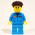 fig-012322 – Astronaut, Dark Azure Jumpsuit, Dark Brown Hair