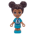 fig-012348 – Liz - Microdoll, Dark Turquoise Outfit, Dark Brown Hair