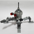 fig-012482 – Dwarf Spider Droid, Dark Bluish Gray Dome, Fixed Dark Bluish Gray Cannon