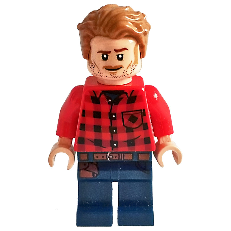 fig-012485 – Owen Grady, Red Plaid Shirt