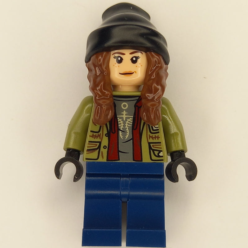 fig-012492 – Maisie Lockwood - Adult, Olive Green Torso, Black Beanie