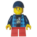 fig-012511 – Kid - Dark Blue Torso, Red Legs, Dark Blue Cap
