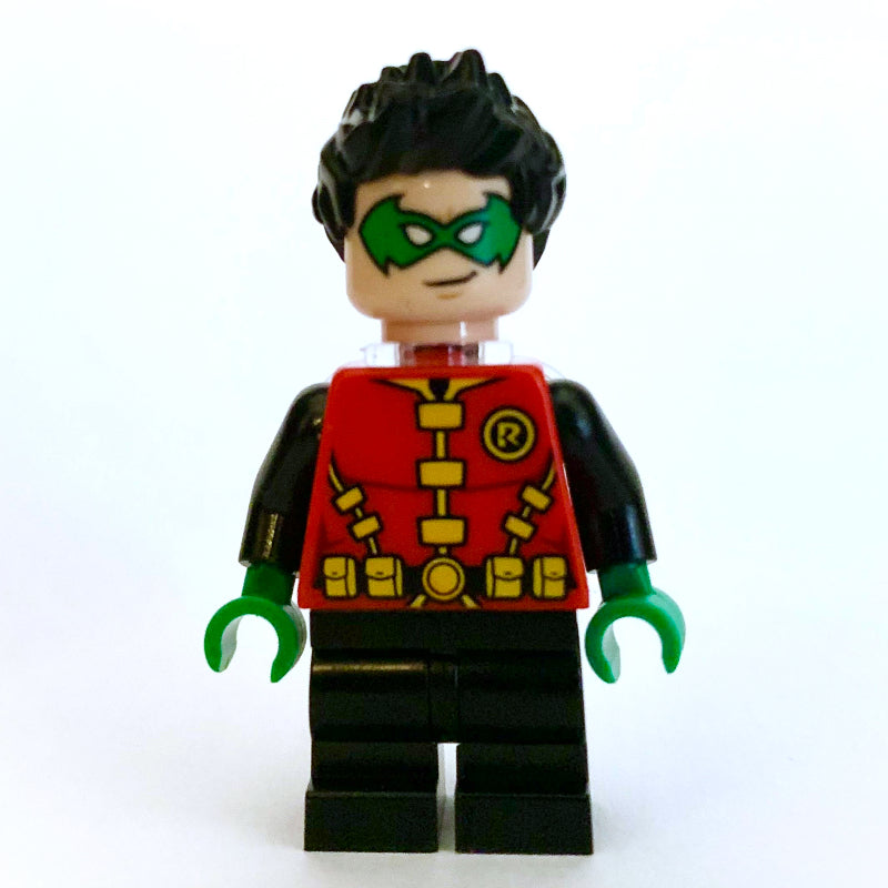fig-012604 – Robin, Green Eyemask, Yellow Utility Belt, Short Black Legs, Neck Bracket