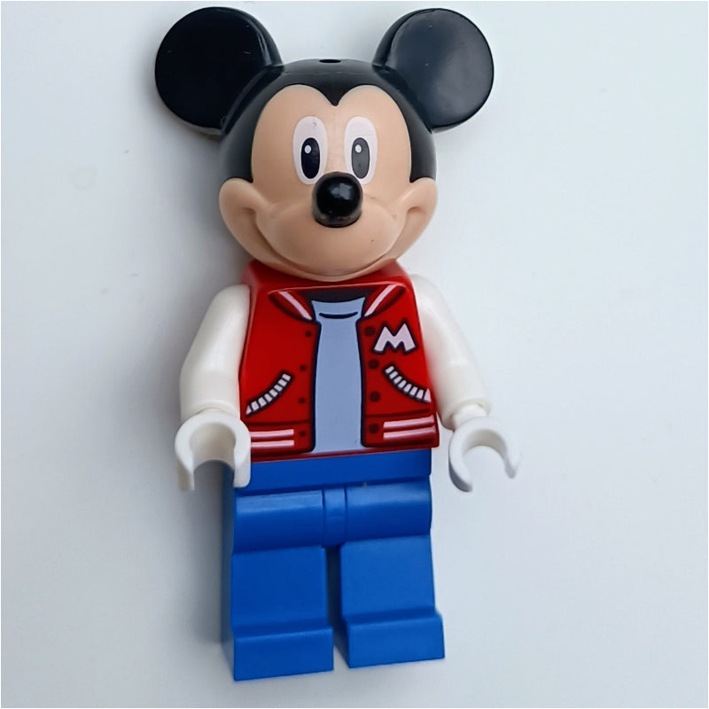 fig-012637 – Mickey Mouse, Red Letterman Jacket