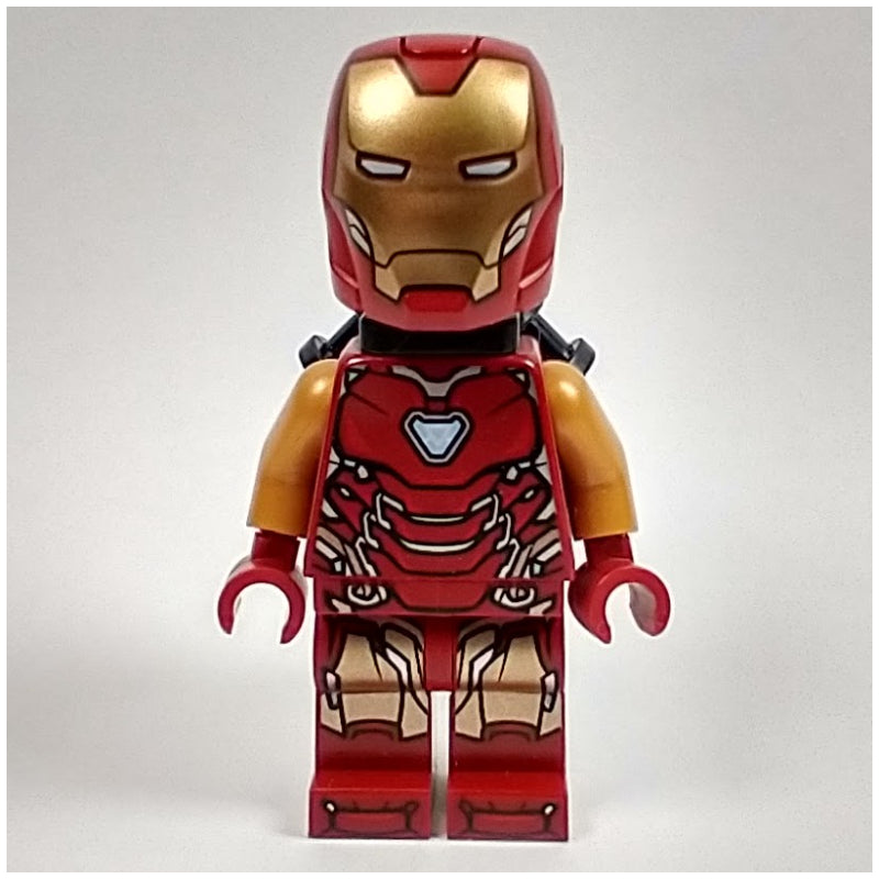 fig-012661 – Iron Man Mark 85 Armor, Pearl Gold Arms, Trans-Light Blue Head