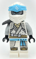 fig-012732 – Zane, Crystalized Robes, Pearl Dark Gray Shoulder Guard