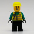 fig-012772 – Man, Vibrant Yellow Safety Vest and Helmet