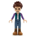 fig-012796 – Ethan - Dark Turquoise Shirt, Sand Blue Pants, Reddish Brown Hair