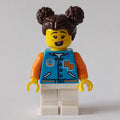 fig-012812 – Girl, Dark Azure Letterman Jacket, Medium White Legs