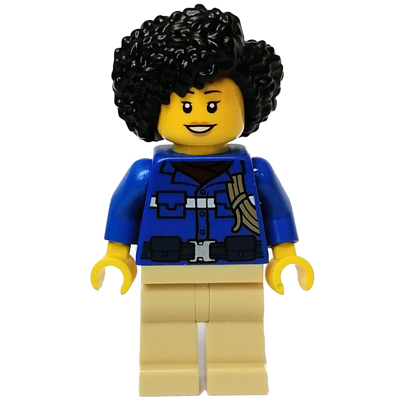 fig-012857 – Maya - Blue Torso, Tan Legs, Black Hair