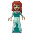 fig-012881 – Ariel - Human Form, Light Aqua/Dark Turquoise Dress