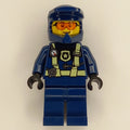 fig-012887 – Police Officer - Dark Blue Torso, Legs and Helmet