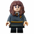 fig-012891 – Hermione Granger, Gryffindor Sweater with Crest, Short Legs, Black Skirt