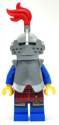 fig-012994 – Knight, Woman, Chestplate, Helmet with Grille and Red Plume