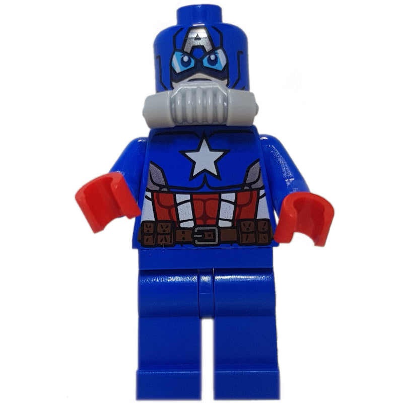 fig-013024 – Captain America in Scuba Suit with Printed Mask