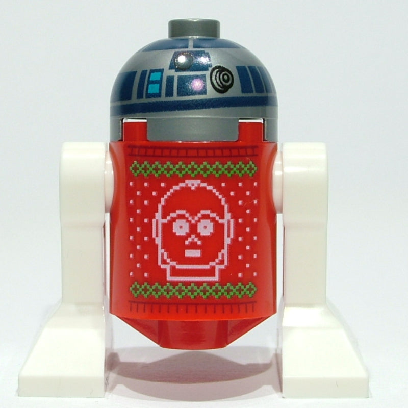 fig-013050 – Astromech Droid, R2-D2, Red Holiday Sweater