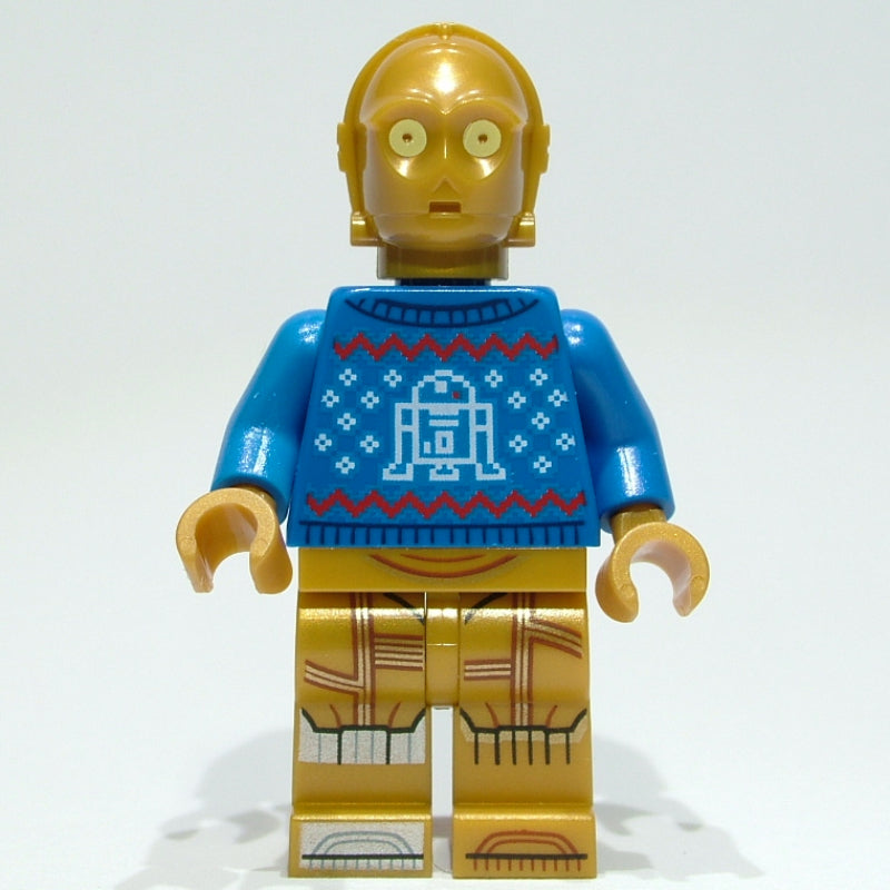 fig-013052 – C-3PO, Blue Holiday Sweater