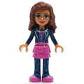 fig-013092 – Olivia - Dark Blue Jacket, Dark Pink Skirt