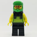 fig-013102 – Lime Torso, Black Legs, Lime Helmet, Neck Bracket