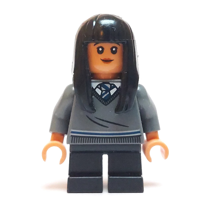 fig-013103 – Cho Chang - Dark Bluish Grey Sweater, Black Legs, Plastic Hair